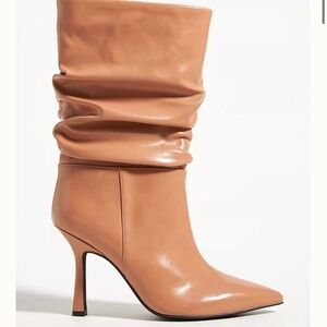Anthropologie Women's Jeffrey Campbell Guillo Dark Natural Boots - Size 8